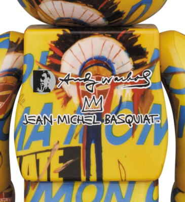 Bearbrick 1000% Jean-Michel Basquiat #3 - Medicom Toy - Figurine Vinyl