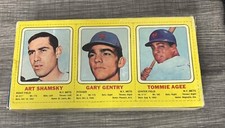 1969 NY METS 1970 TRANSOGRAM ART SHAMSKY GARY GENTRY TOMMIE AGEE Complete w Figu