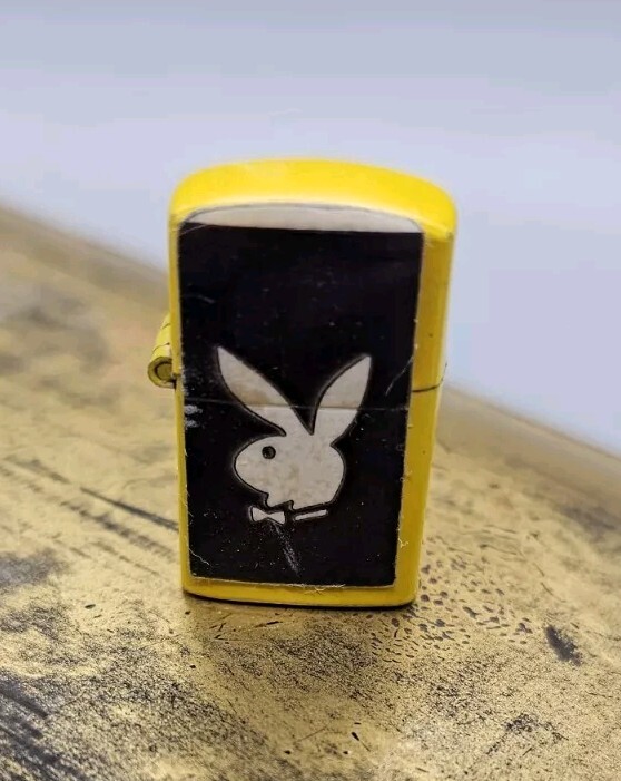 Playboy Logo Gumball Prize Fuel Small Tiny Yellow