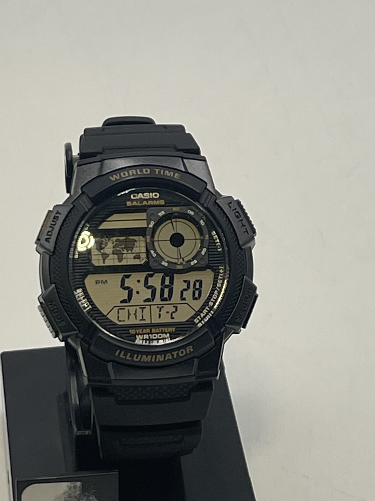 casio ae 1000w settings