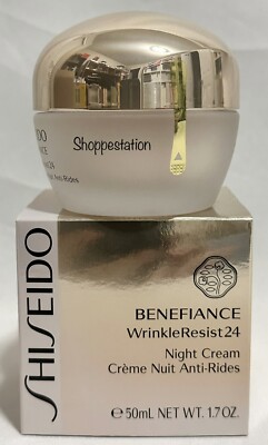 Shiseido Benefiance WrinkleResist24 Night Cream Full Size 1.7oz