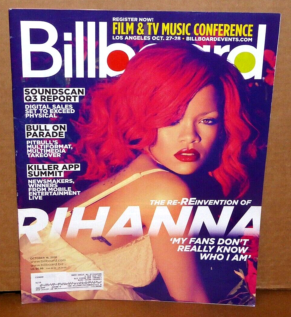 Rihanna cover Billboard magazine October 16, 2010