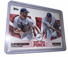 Clayton KERSHAW Zack GREINKE ⚾️ DODGERS 2023 TOPPS BASEBALL * ONE-TWO PUNCH *