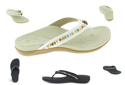 aetrex hazel thong sandal