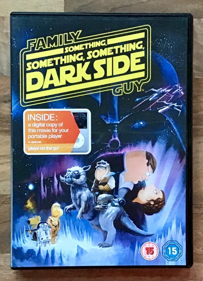 FAMILY GUY "SOMETHING SOMETHING SOMETHING DARKSIDE" DVD - STAR WARS PARODY - Image 2 of 3