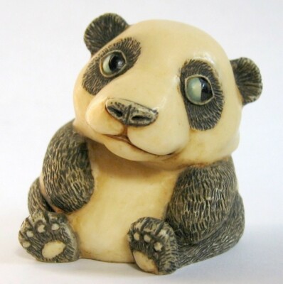 MPS Harmony Kingdom - Oddbods - kleiner süßer Baby Panda Bär massive Figur - Neu im Karton
