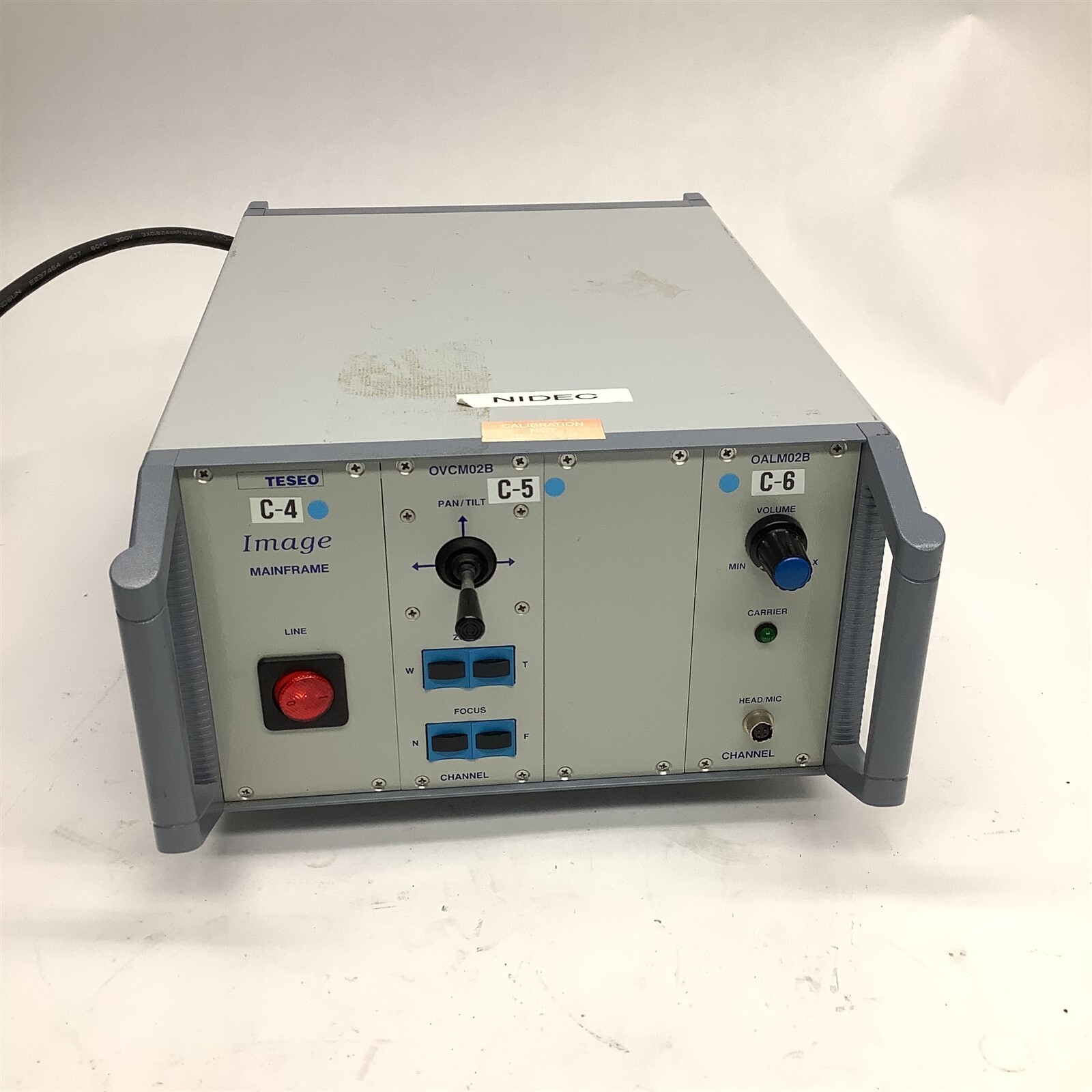 Used Teseo Image Mainframe W/OVCM02B OALM02B Amplifier Research F3
