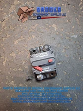 OPTIFUSE 50A / 42 VDC WaterProof Circuit Breaker Manual Reset USED