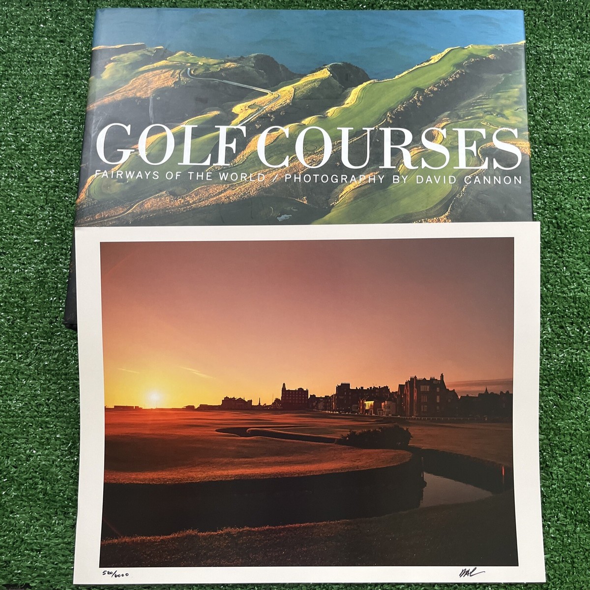 趣味・スポーツ・実用 GOLF COURSES Photo by David Cannon Golf Courses: Fairways of the World Hardcover Cannon, David