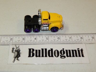 969 Race Tech Support Speed Team Yellow Semi Truck Hot Wheels No Trailer