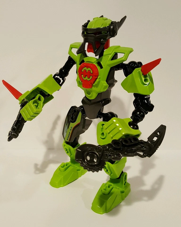 Lego Hero Factory Breeze 2.0 (2142) 100 % completo y retirado con manual y bote Foto 3 de 4