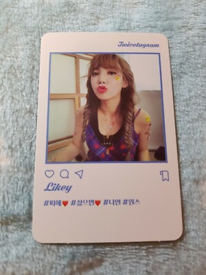TWICE 1st Album Twicetagram LIKEY Nayeon Type-B Photo Card