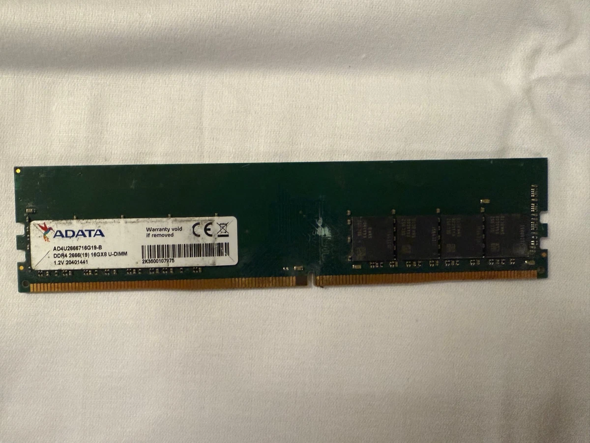 ADATA DDR4 SDRAM 16 GB Total Capacity Memory (RAM) for sale | eBay