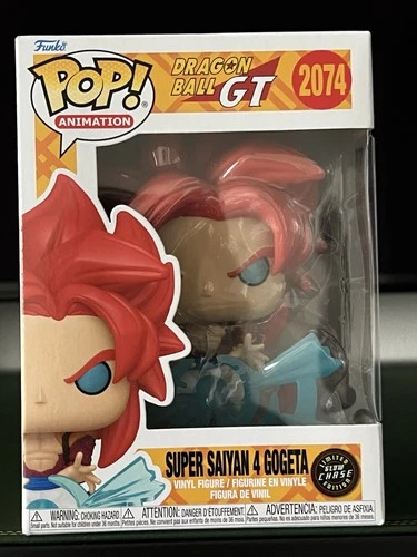 Funko Pop! Super Saiyan 4 Gogeta Figure #2074 Dragon Ball GT Limited Glow Chase