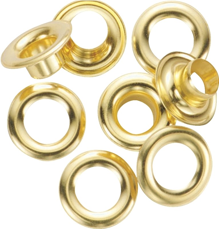 General Tools 1261 0 Grommet Refill with 24 Rustproof Solid Brass Grommets