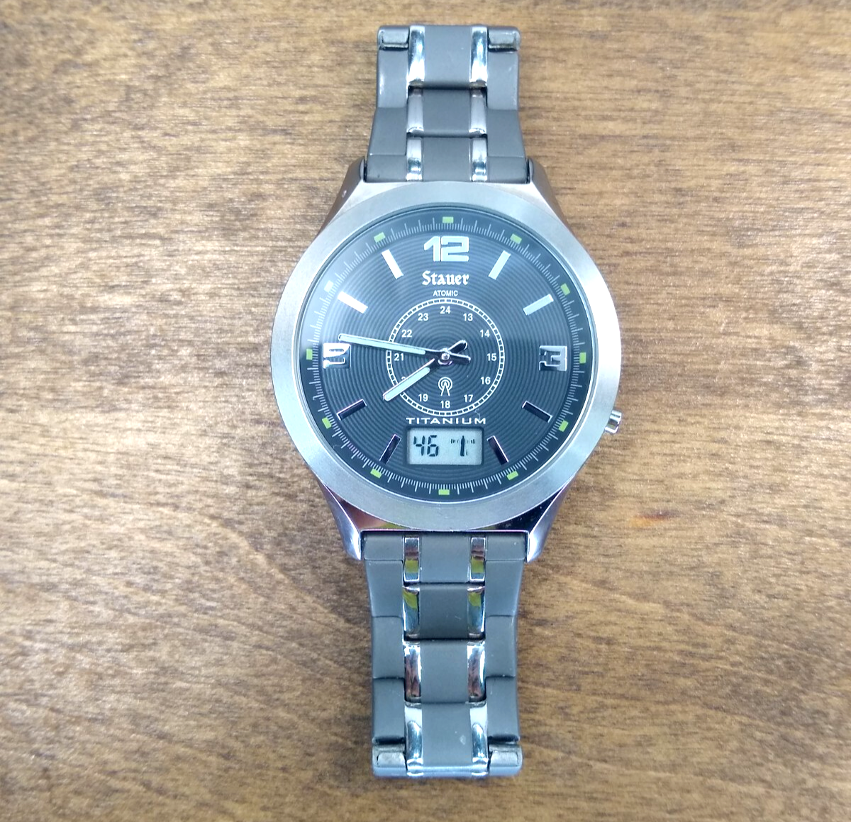 Wrist Watch Stauer Atomic Watch Battery Replacement Radio