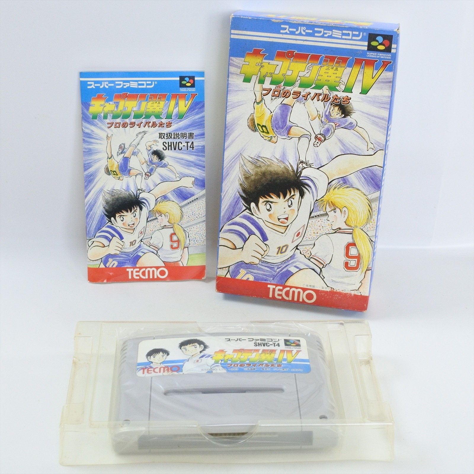 CAPTAIN TSUBASA IV 4 Super Famicom Nintendo 3247 sf