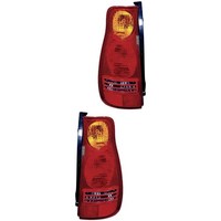 RüCkleuchten Heckleuchten Set Links & Rechts Rot FüR Hyundai Matrix FC