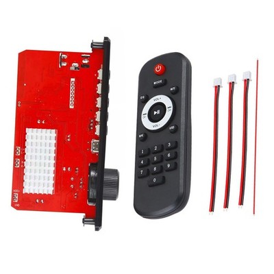 1set MP3 Decoder W/Radio Antenna Bluetooth 5.0 160W Audio Amplifier Equipment