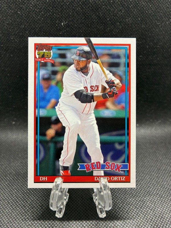 2026 Topps Series 1 - David Ortiz #T91-15 1991 Topps - Boston Red Sox