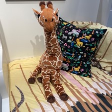 SANDLÖPARE IKEA Big Mama Giraffe 🦒 Soft Plush Toy - 27.5” - NEW - 206.030.71