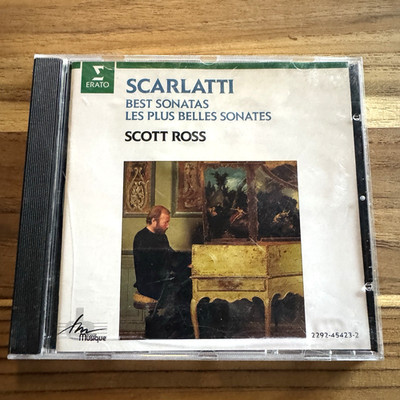 SCARLATTI ''Best Sonatas Les plus Belles Sonates'' SCOTT ROSS (CD, Erato)