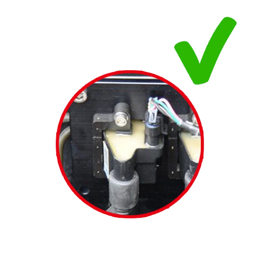 8 Pack For Chevy GMC 4.8L 5.3L 6.0L 8.1L Square Ignition Coil & Spark Plug Wire