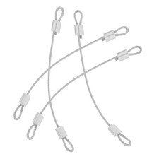 4 Pcs Extension Chain for Ceiling Fan Outdoor Gate Lock Lockable Lanyard