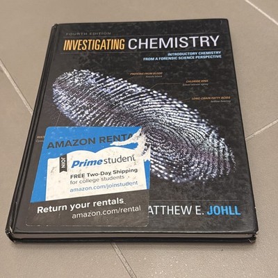 Investigating Chemistry: Introductory - Hardcover, Matthew E. Johll  4th Edition