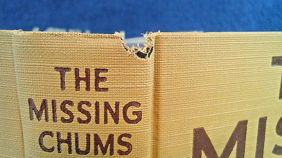 HARDY BOYS WHITE SPINE #4 THE MISSING CHUMS 1936A-15 LESLIE McFARLANE — 第 4/4 张图片