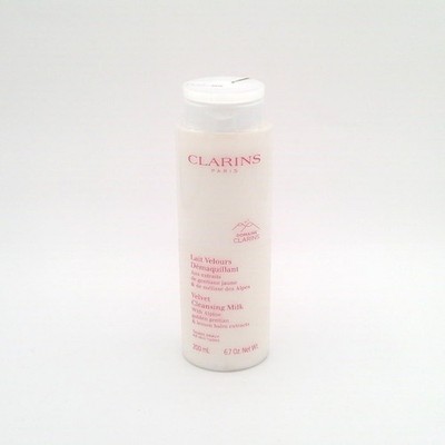 Clarins Velvet Cleansing Milk All Skin Types 6.7oz / 200ml *NEW*