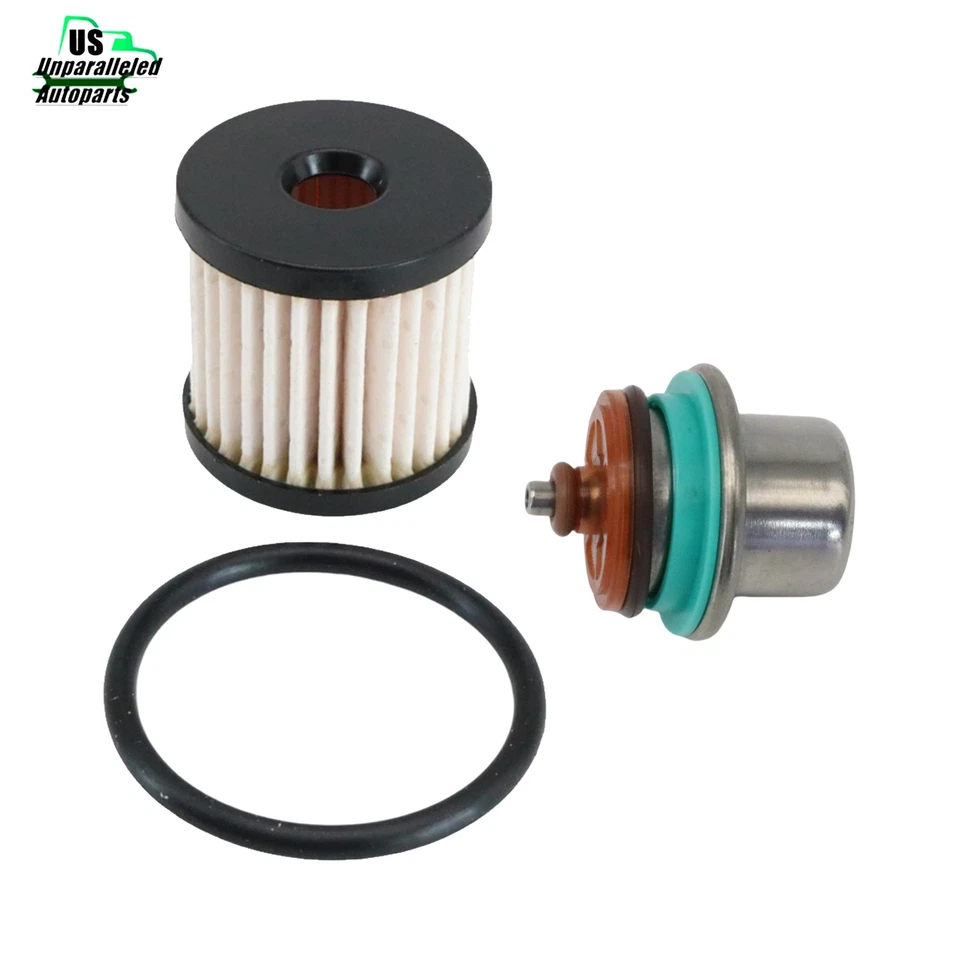 Fuel Pressure Regulator+Filter Kit Fits Harley Davidson FLD/FLHR/FXD/FXDWG US - Image 2 of 4