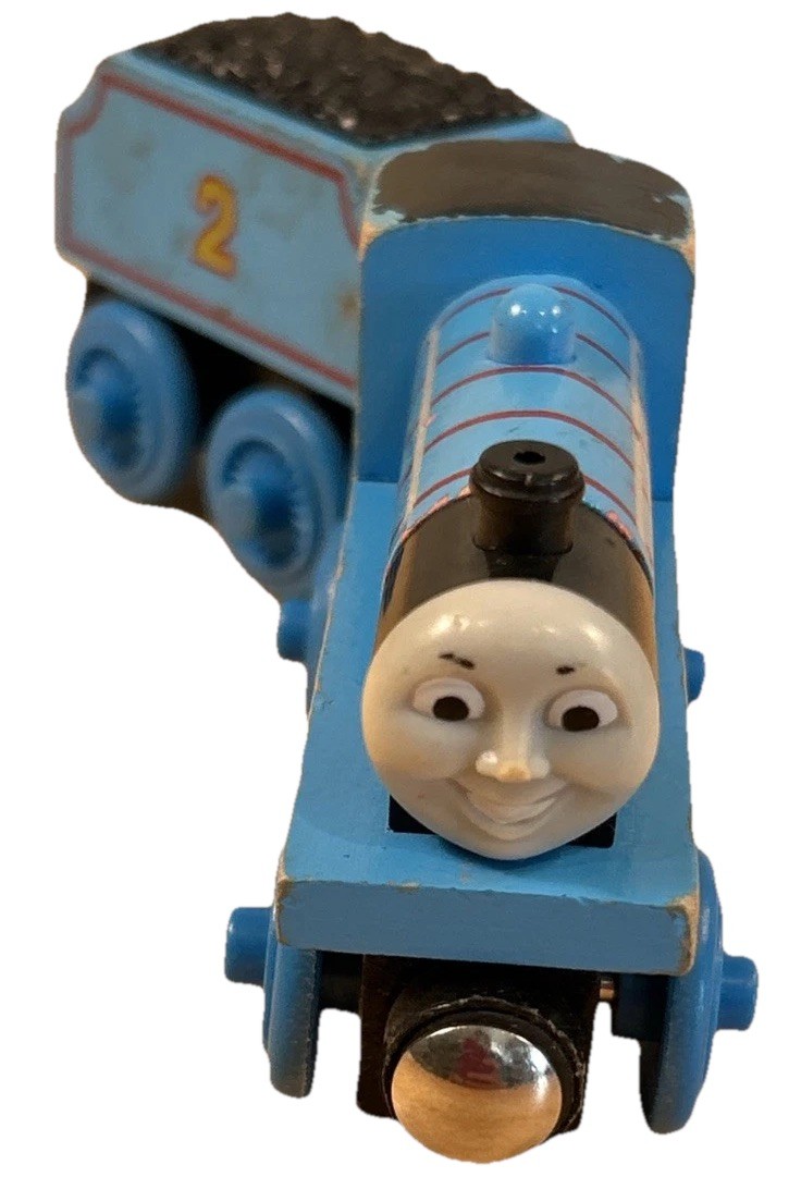 Thomas & Friends Wooden Edward Train with Tender for Wooden Railway
