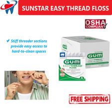 Dental SUNSTAR EASY THREAD FLOSS Ortho EasyThread Floss Patient Sample 50 env/bx