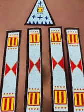 Beads Work/Strips for Native American Coat Jacket War Shirt  Pants