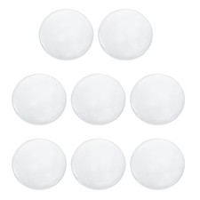 8 Pack Biconcave Lens, 4cm Dia. -10cm Focal Length Glass Lens, Clear
