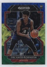 2022 Panini Prizm Draft Picks Choice Blue Yellow & Green Orlando Robinson 18fx