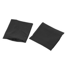 TOPINCN Cooling Wristband, Exercise Wrist Sweatband Ice Silk 2PCS for Black