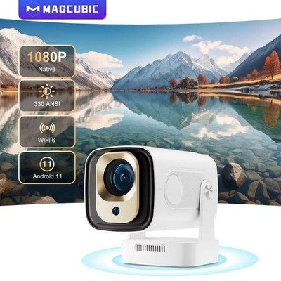 Magcubic HY310 Auto Focus Projector 1080P Native 4K 330ANSI Android 11 WiFi6 BT5