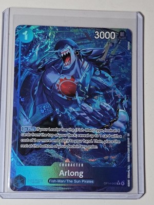 Arlong (Alternate Art) OP14-042 The Azure Sea's Seven Foil