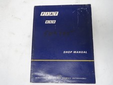 Fiat 850 Factory Shop Manual Roadster Sedan Coupe Service Book Oem