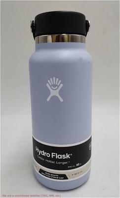 #ad Hydro Flask 32oz Wide Mouth Flex Straw Bottle Surf READ DESCRIPTION $19.99