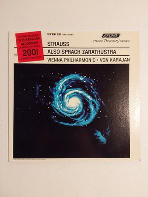 Richard Strauss - Also Sprach Zarathustra Vinyl LP London STS 15083 Von Karajan