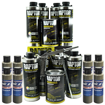 U-POL Raptor Olive Drab Urethane Spray-On Truck Bed Liner W/Free