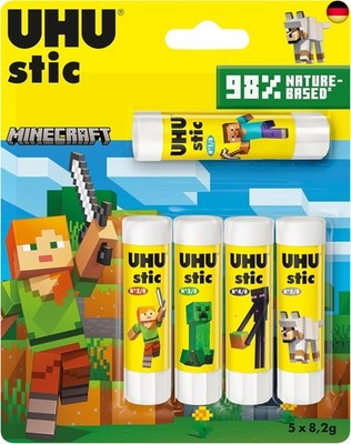 UHU stic Klebestift BTS 2024 MINECRAFT 5x8,2g