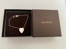 Bracciale Gucci argento, usato, 5,5 g misura 17' 18 è 19, materiale Argento 925.