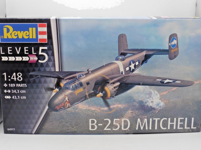 1:48  Revell Bausatz 04977  /  B-25D Mitchell  /  neu in OVP