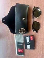 Ray-Ban ROUND METAL RB3447 Black from Japan