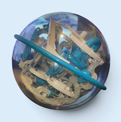 Clear perplexus epic Maze Puzzle Ball Brain Teaser Toy