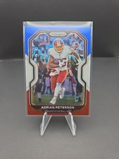 2020 Panini Prizm - Adrian Peterson #179 Red White & Blue Prizm 